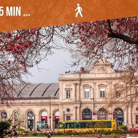 Explorereims- Hollywood Glamour Proche Gare/centre Apartamento *